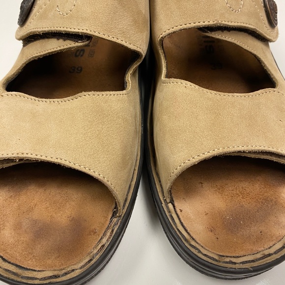 MEPHISTO mobils AIR RELAX women’s genuine leather sandals, Beige 39EU/ U… - Picture 7 of 16